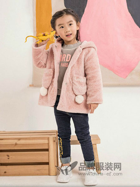 塔哒儿童装2018秋冬新款韩版女宝宝洋气上衣儿童
