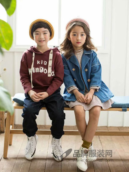 酷小孩童裝2018秋冬新款韓版中大童風衣上衣時尚兒童女孩