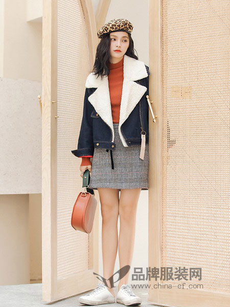 CARRYME女装2018秋冬新款韩版长袖针织衫套头高领修身打底衫