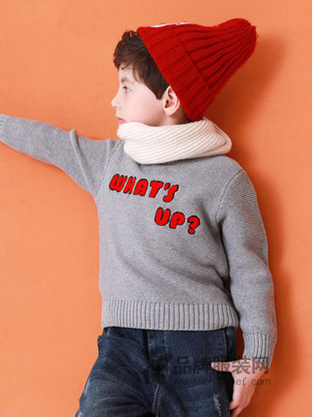 多多家童装2018冬季洋气打底衫中大儿童韩版毛衣潮