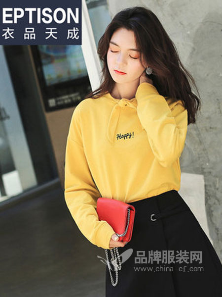 衣品天成女装品牌2019春季韩版潮原宿bf风宽松学生系带长袖外套