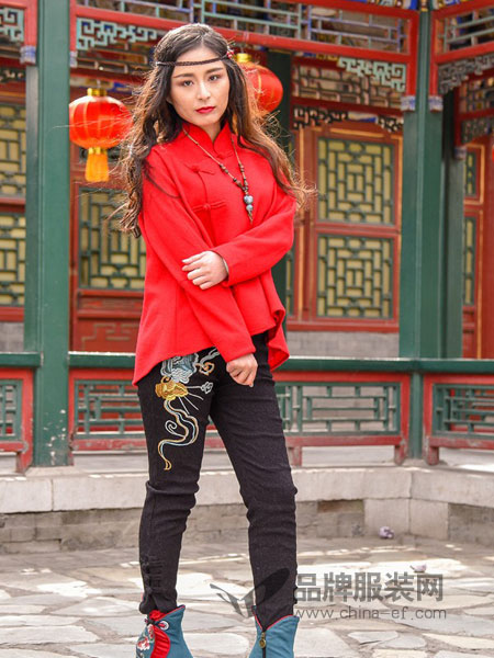 汉舞女装品牌2019春夏淑女文艺范中国风两件套