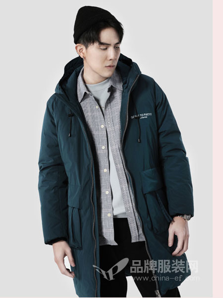第二印象男装品牌2018秋冬英伦复古纯色外套
