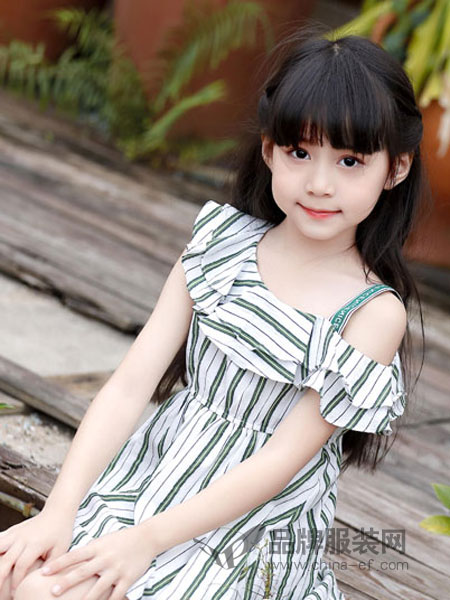 班吉鹿童装品牌2019春夏女童洋气裙子韩版小女孩衣服公主洋气连衣裙