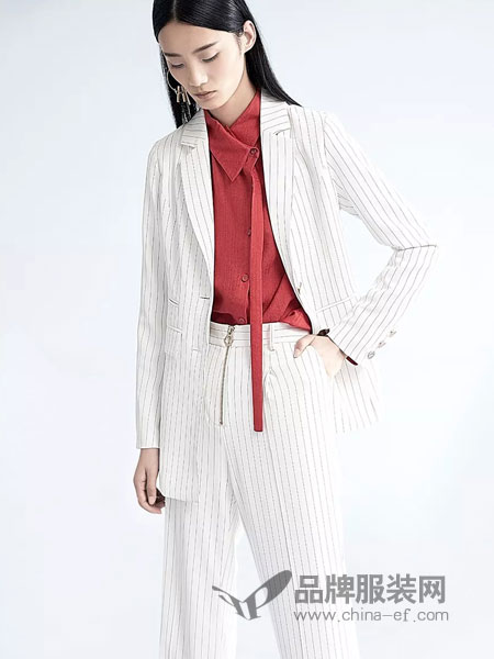 欧引女装品牌2019春季新款韩版时尚气质修身西服正装工作服