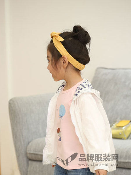 淘气贝贝/可趣可奇/艾米艾门童装品牌2019春季韩版开衫中长款洋气长袖上衣儿童