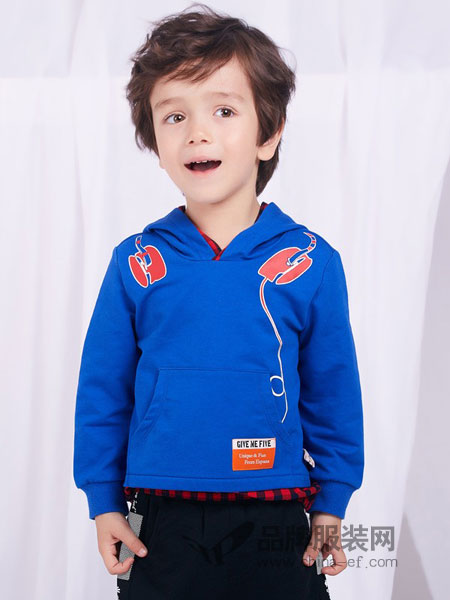 捷米梵童装品牌2019春季新款男大童运动时尚儿童时髦两件套潮