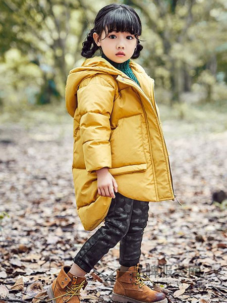 童年领域童装品牌2018秋冬棉衣儿童棉服棉袄加厚连帽外套