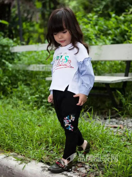 棉之子童裝童裝品牌2019春季新款洋氣中大童兒童上衣韓版