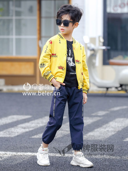 貝蕾爾童裝品牌2019春季新款韓版兒童夾克中大童洋氣