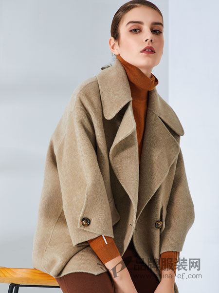 SN女装品牌2019春季大衣韩版宽松短款小个子外套
