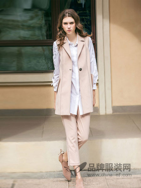 LJLV2女装品牌2019春夏新款韩版修身无袖背心马夹中长款大码外套
