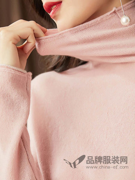 GGx女装品牌2018秋冬韩版高领直筒大码中长款t恤纯棉长袖宽松显瘦打底衫纯色女