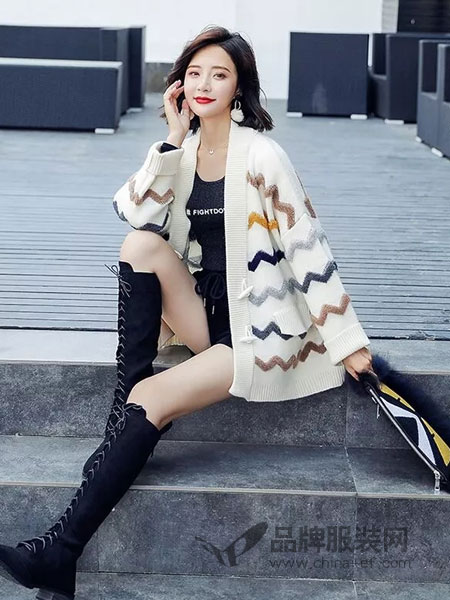 搜美女装品牌2019春夏新款韩版时尚撞色百搭短款外套