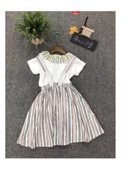 休闲棉麻系列禾雀，品牌童装折扣批发童装品牌2019春夏新品