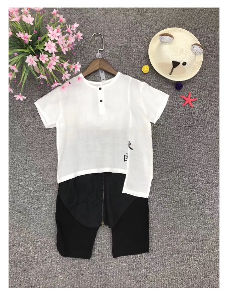 休闲时尚夏款《吾名堂》，品牌童装折扣批发，品牌童装库存货源童装品牌2019春夏新品