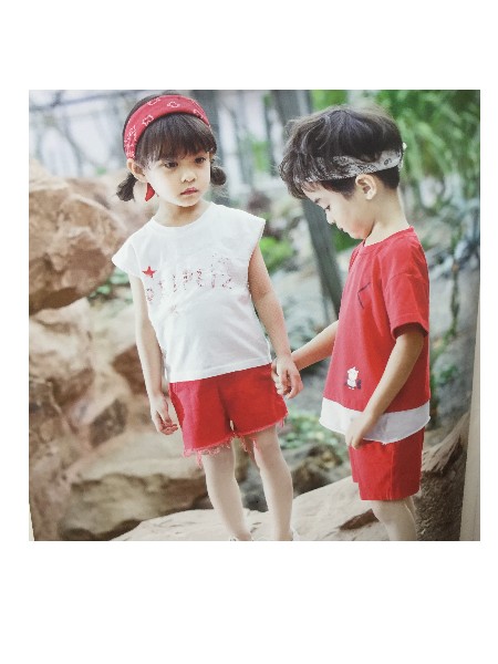 休闲个性潮流夏款，品牌童装折扣批发童装品牌2019春夏新品