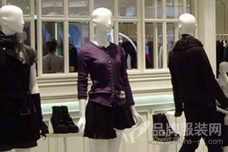 OTT女装品牌店铺展示