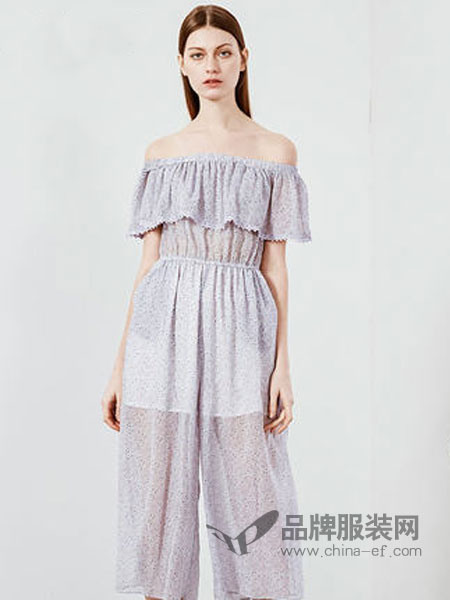 CC&DD女装品牌2019春夏新款尚宽松薄款舒适中腰连体分裤潮