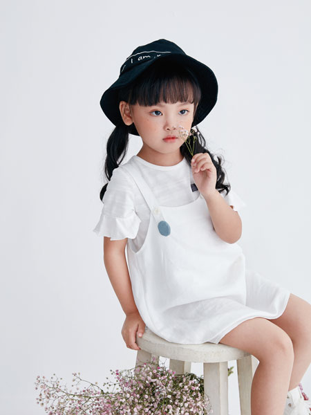 DIZAI棣仔童装品牌2019春夏新款韩版儿童两件套装中大童洋气