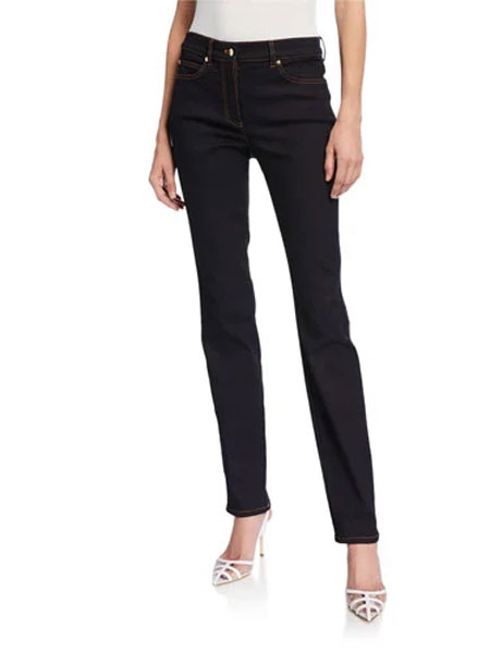 内曼·马库斯女装品牌2019春夏新款修身显瘦铅笔裤牛仔裤