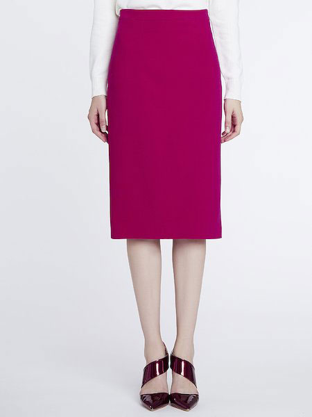 Anna Molinari安娜·莫里那瑞女装品牌2019春夏新款修身显瘦OL职业高腰一步裙包臀裙半身裙