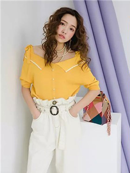 MISSLI女装品牌2019春夏新款韩版宽松显瘦吊带针织衫女百搭上衣时尚