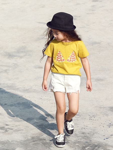 Apple Orange童装品牌2019春夏新款韩版印花百搭短袖T恤儿童中大童卡通图案上衣潮