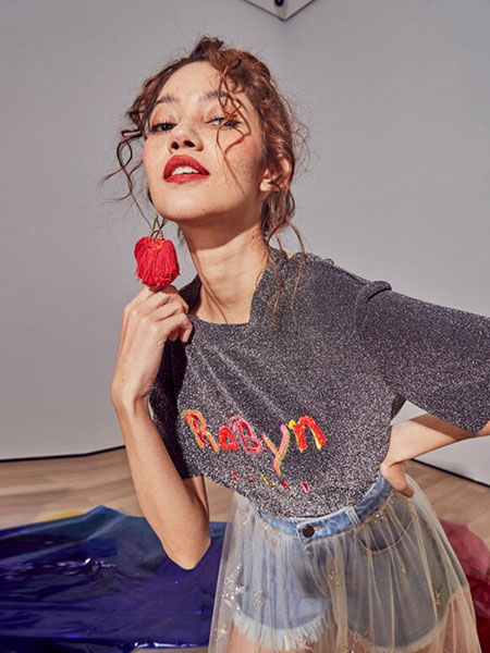 贝尔尼尼女装品牌2019春夏新品宽松休闲短袖T恤