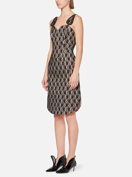 Christopher Kane克里斯托弗·凯恩女装品牌2019春夏新款气质优雅复古连衣裙