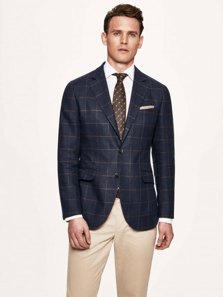 Hackett London男装品牌2019春夏新款时尚休闲修身商务西装外套