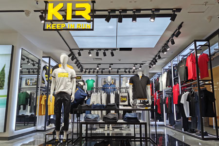 KIR男装品牌店铺展示