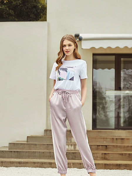 贝银BGV女装品牌2019春夏新款韩版学院风短袖T恤两件套