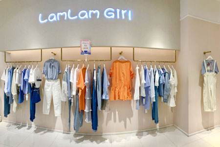 LamLam Girl品牌店铺展示