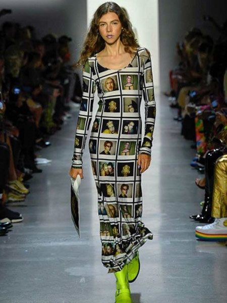 Jeremy Scott杰瑞米·斯科特女装品牌2019春夏新款时尚潮流连衣裙