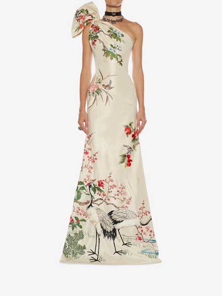 LOGIC&EMOTIONS洛亦女装品牌2019春夏新款时尚复古修身显瘦连衣裙