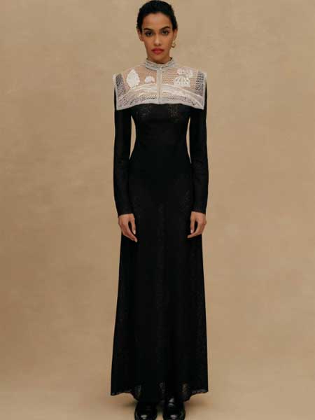 Iris van Herpen艾里斯·范·荷本女装品牌2019春夏新款时尚复古修身显瘦宴会晚礼服