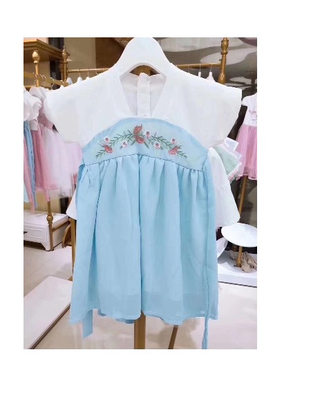 19年新款汉服系列 品牌童装折扣批发 品牌童装库存货源童装品牌2019春夏新品