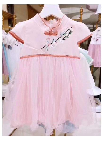19年新款汉服系列 品牌童装折扣批发 品牌童装库存货源童装品牌2019春夏新品