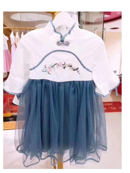 19年新款汉服系列 品牌童装折扣批发 品牌童装库存货源童装品牌2019春夏新品
