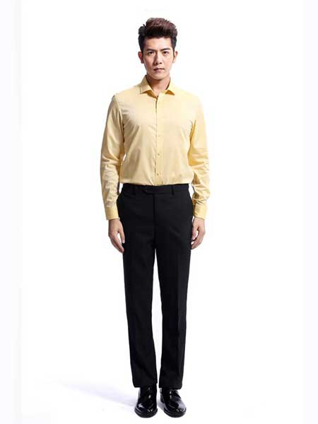 巴蒂米澜男装品牌2019春夏新款时尚商务休闲长袖衬衫上衣