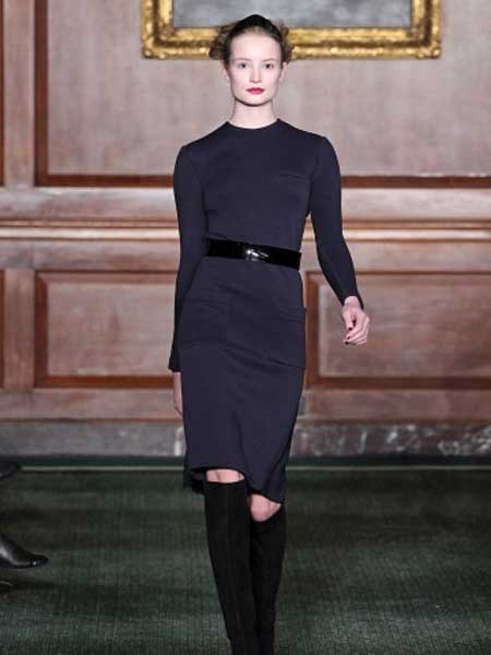 Bill Blass比尔·布拉斯女装品牌新款时尚通勤修身包臀裙连衣裙