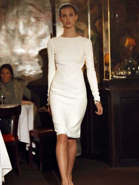 Bill Blass比尔·布拉斯女装品牌新款中长款过膝气质修身显瘦收腰包臀裙子