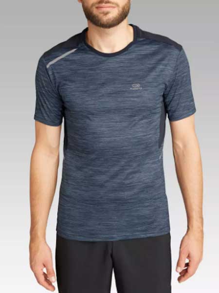Decathlon迪卡侬运动装品牌2019春夏新款时尚休闲透气圆领短袖T恤