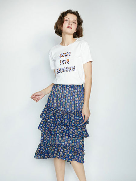 CAGZL(卡姿）女装品牌2019春夏新款韩版圆领宽松显瘦短袖T恤