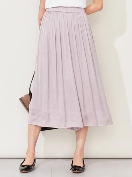 玫瑰子弹女装品牌2019春夏新款优雅气质超仙森系雪纺半裙