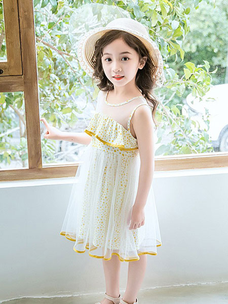 1+2=3童装品牌2019春夏时髦韩版时尚儿童裙