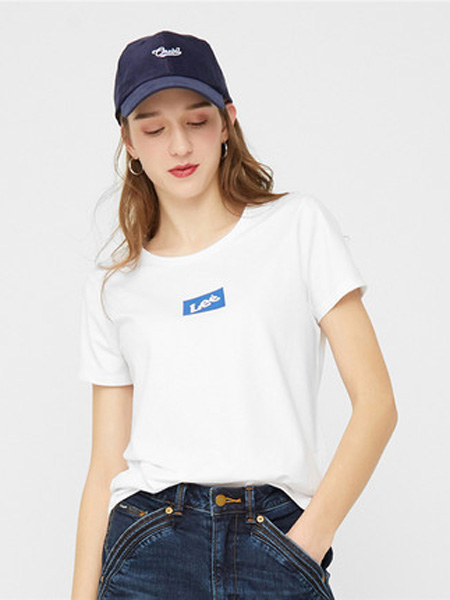 Lee休闲品牌2019春夏新款棉质圆领短袖T恤