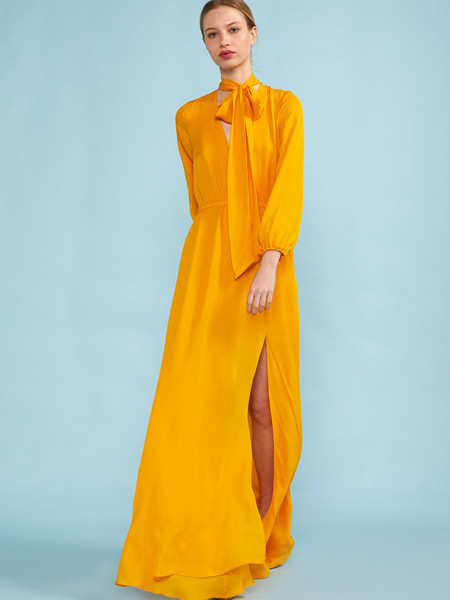 Cynthia Rowley辛西娅·洛蕾女装品牌2019春夏新款宽松百搭时尚气质淑女长裙