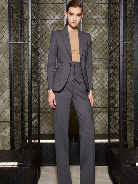 DSquared2D二次方女装品牌2019春夏新款时尚气质知性优雅修身西装套装